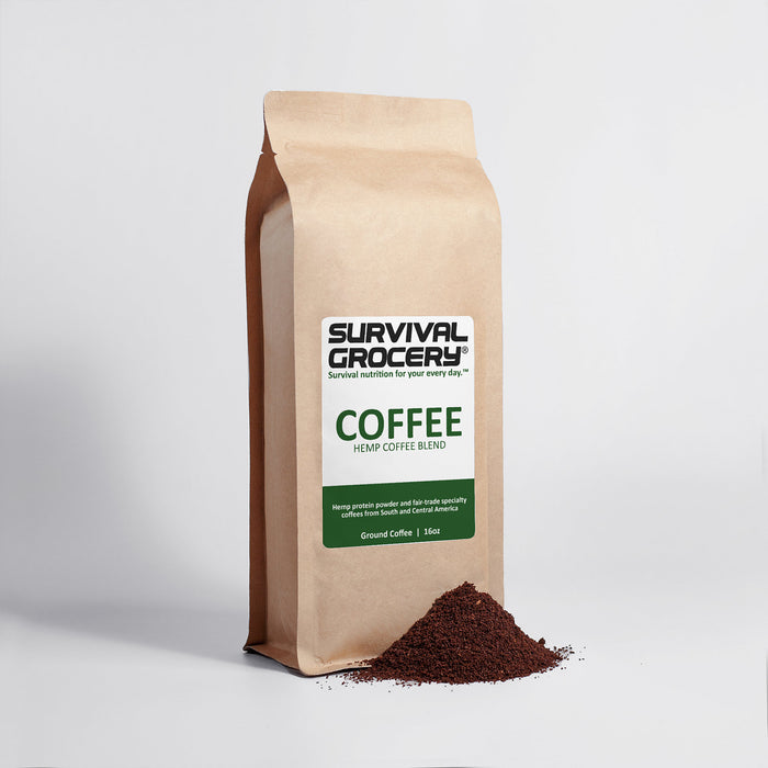 Organic Hemp Coffee Blend - Medium Roast 16 oz