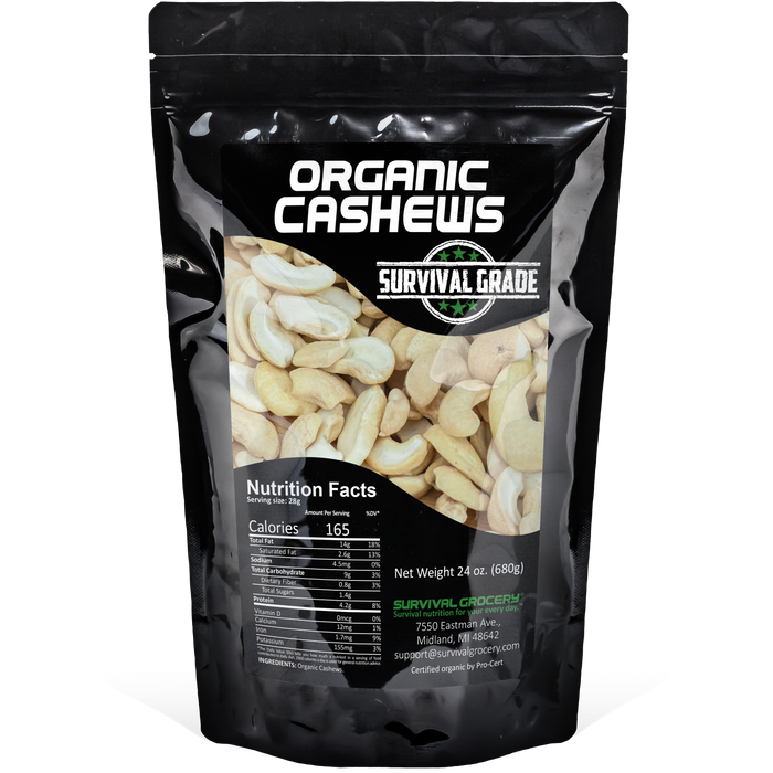 Organic Cashews (24 oz.)