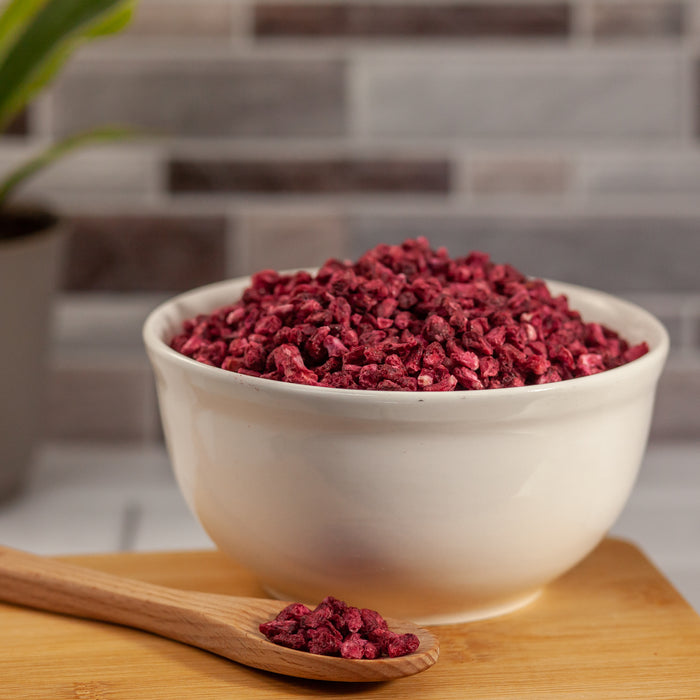 Freeze Dried Pomegranate in a bowl