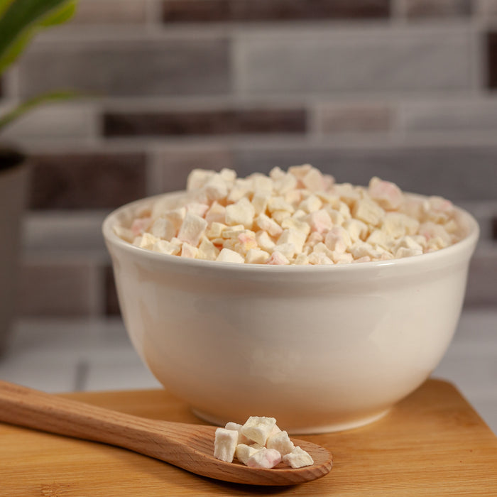 Freeze Dried Apples in a bowl