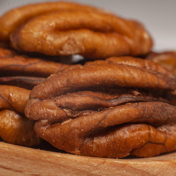 Organic Pecans close up