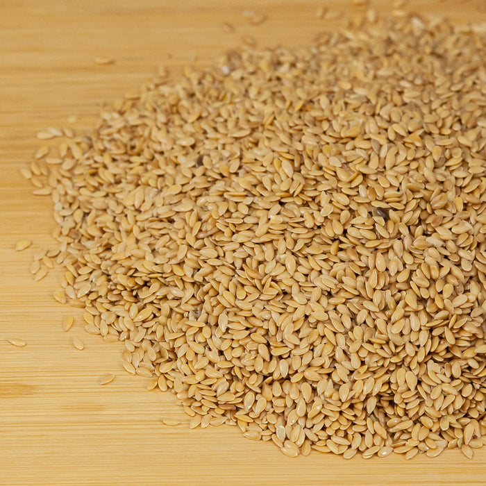 Organic Golden Flax Seeds in bulk 1