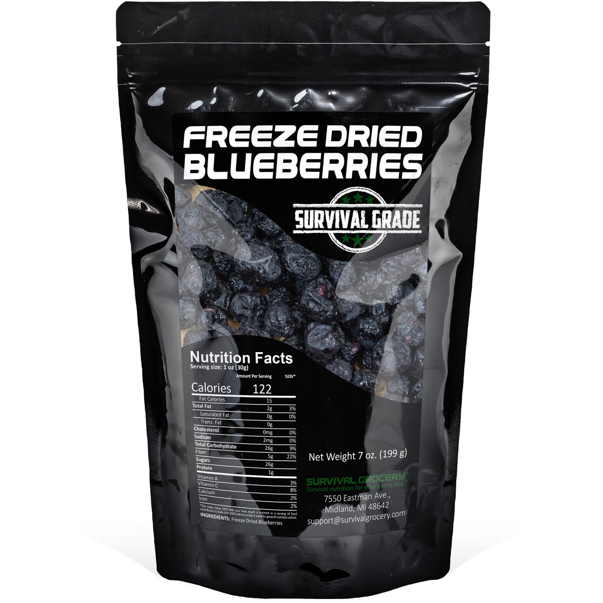 Freeze Dried Blueberries — Survival Grocery®