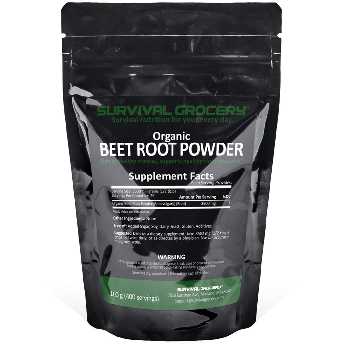 Organic Beet Root Powder in bulk bag