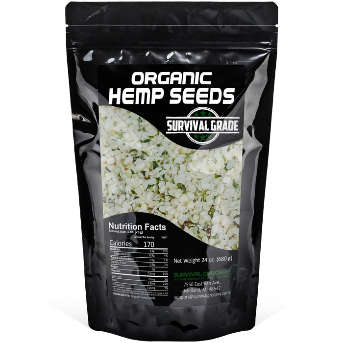 Organic Hemp Seeds (24 oz.)