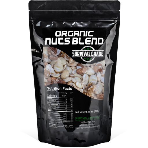 Organic Organic Nuts Blend in bulk bag