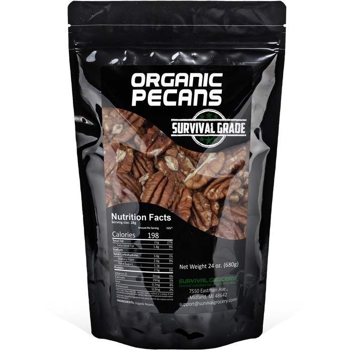 Organic Organic Pecans in bulk bag