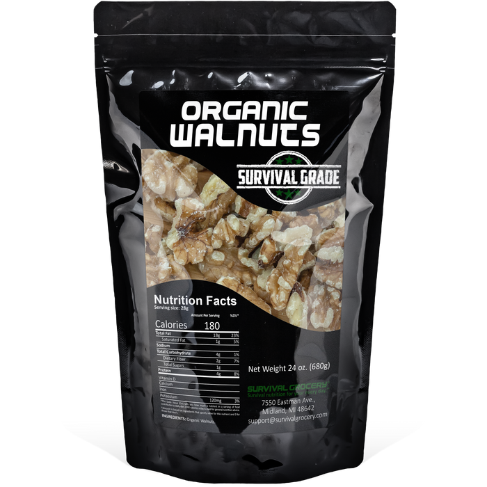 Organic Organic Walnuts in bulk bag
