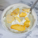 Freeze Dried Peaches and yogurt mix